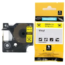tasma-winylowe-24mm-x-55m-specmark-do-dymo-rhino-1805431-zolta