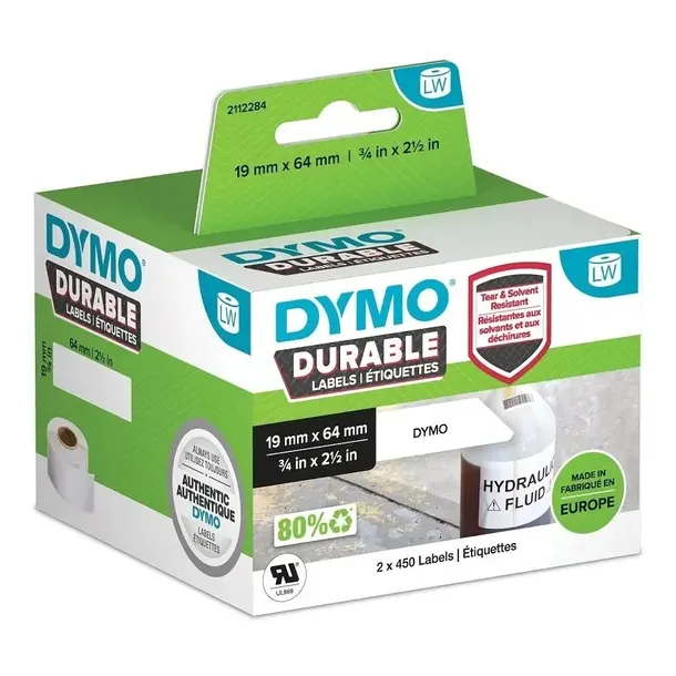 etykiety-oryginalne-dymo-durable-1933085-19x64-stan-nowy-dlugosc-tasmy-64-m