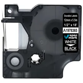 tasma-specmark-do-dymo-d1-durable-1978365-12mm-czarna-bialy