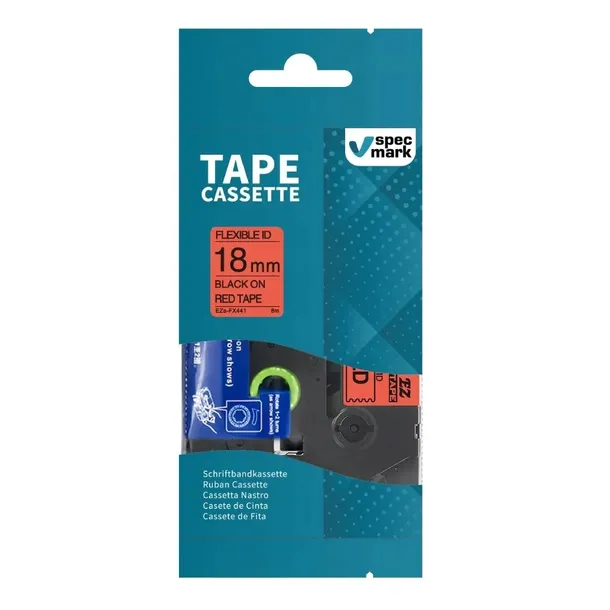 tasma-specmark-do-brother-tze-fx441-18mm-x-8m-czerwona-flexi-szerokosc-tasmy-18-mm