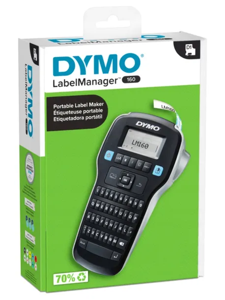 specmark-drukarka-dymo-labelmanager-lm160-5x-tasmy-kolory-waga-z-opakowaniem-0-5-kg