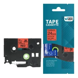 tasma-specmark-do-brother-tz-fx451-24mm-8m-czerwona-tze-fx451