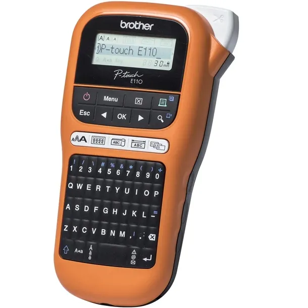 drukarka-etykiet-brother-pt-e110-tze-231-stan-nowy-model-p-touch-e110