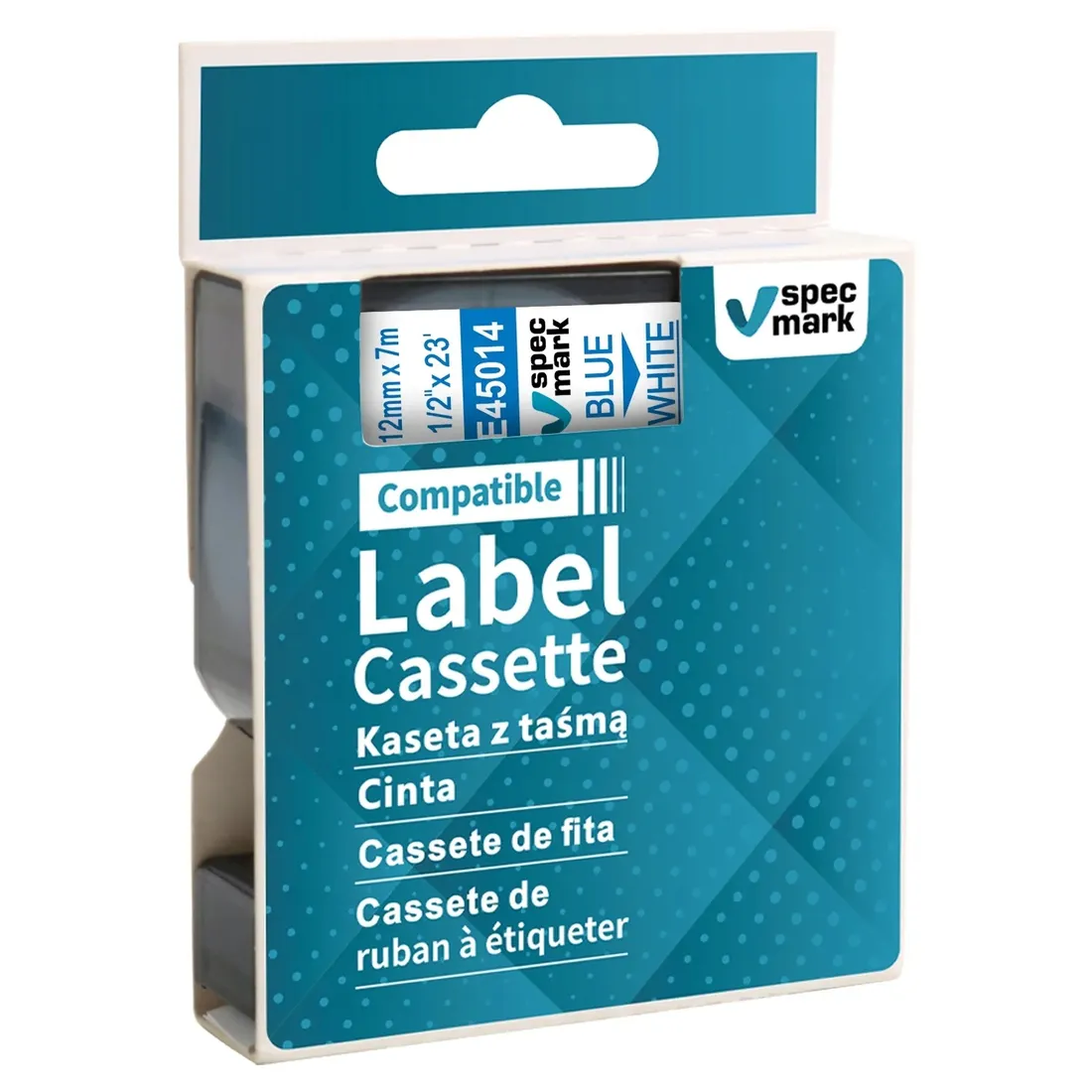 tasma-specmark-do-dymo-d1-45014-s0720540-12mm-biala