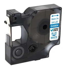 tasma-specmark-do-dymo-d1-45804-19mm-biala-niebieski