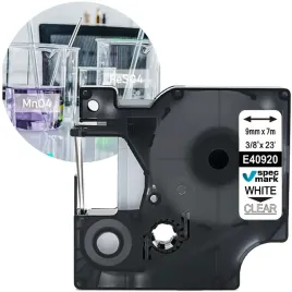 tasma-do-dymo-d1-40920-9mm-7m-przezroczysta-bialy-kompatybilna-lm-160-280