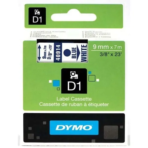 tasma-dymo-d1-40914-9mm-bialy-niebieski-oryginalna-szerokosc-tasmy-9-mm-dlugosc-tasmy-7-m
