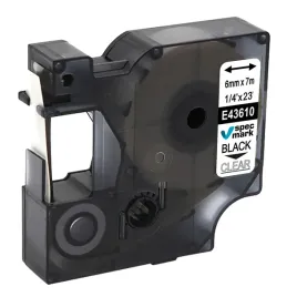 tasma-specmark-do-dymo-d1-43610-6mm-przezroczysta
