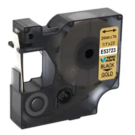 tasma-specmark-do-dymo-d1-53723-24mm-zlota-czarny