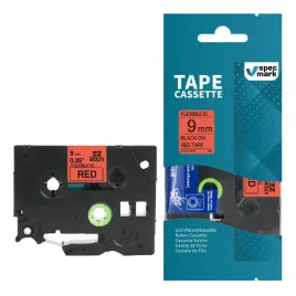 tasma-laminowana-specmark-do-brother-tze-fx421-9mm-x-8m-czerwona