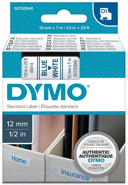 tasma-dymo-d1-45014-12mm-bialy-niebieski-oryginal-kod-producenta-s0720540
