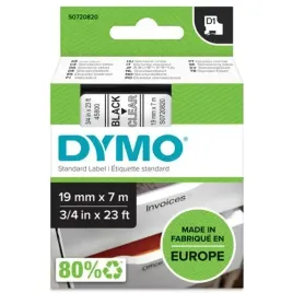 tasma-dymo-d1-45800-19mm-clear-czarny-oryginalna