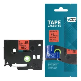 tasma-specmark-do-brother-tz-fx411-6mm-8m-czerwo-tze-fx411