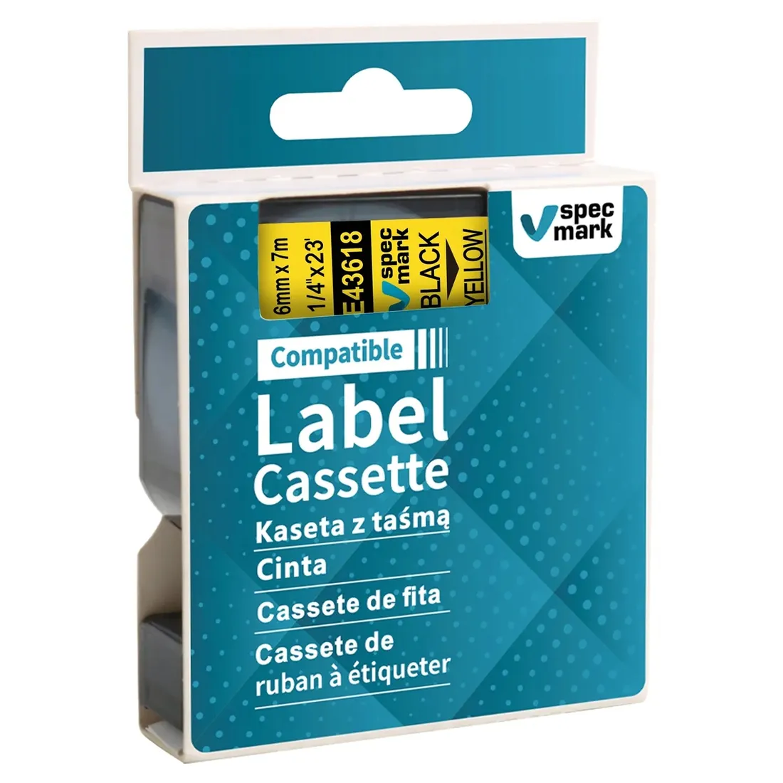 tasma-specmark-do-dymo-d1-43618-6mm-zolta