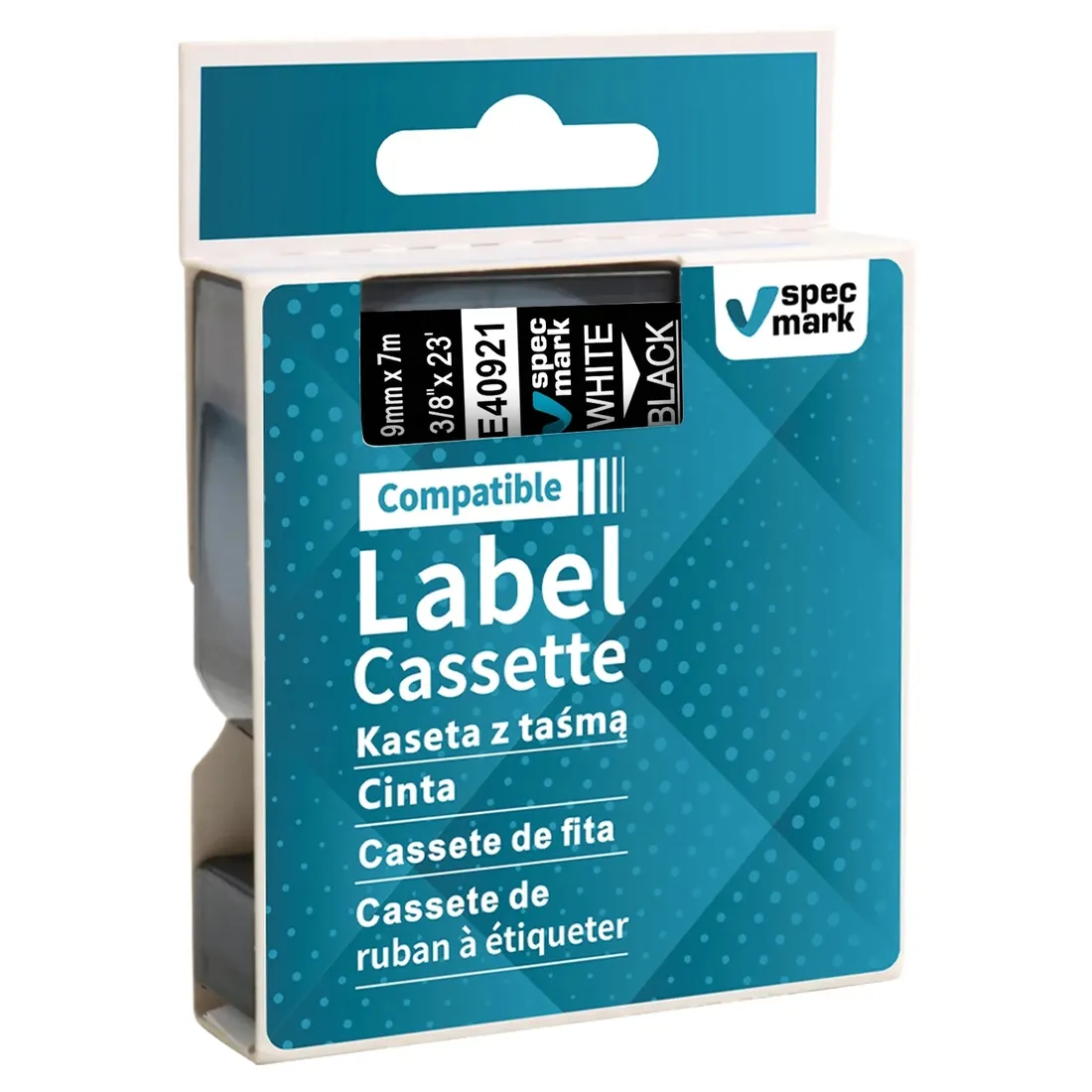 tasma-specmark-do-dymo-d1-40921-9mm-czarna