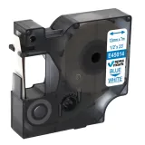 tasma-specmark-do-dymo-d1-45014-12mm-7m-biala-niebieski-dlugosc-tasmy-7-m