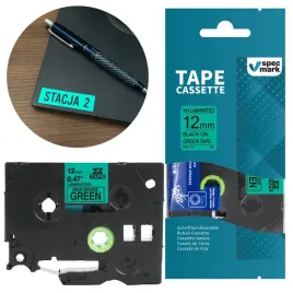 tasma-do-brother-tz-731-12mm-8m-zielona-tze-731-samoprzylepna-pt-h110-e110