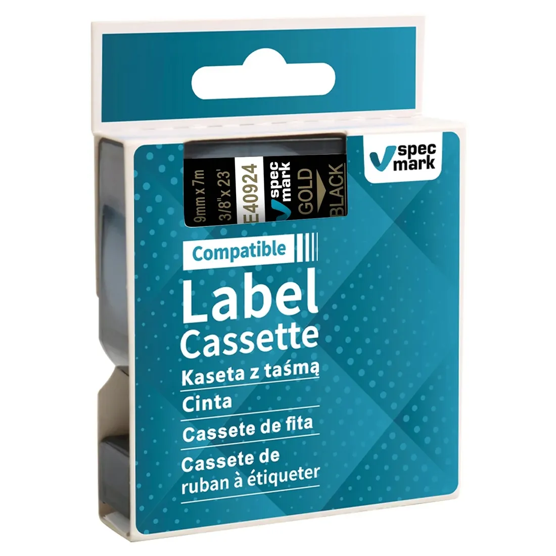 tasma-specmark-do-dymo-d1-40924-9mm-czarna