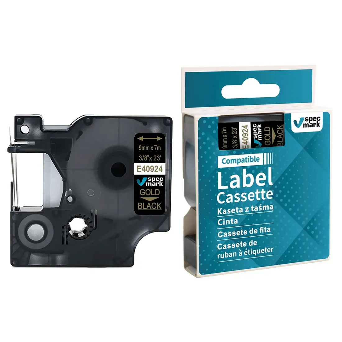 tasma-specmark-do-dymo-d1-40924-9mm-czarna