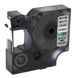 tasma-specmark-do-dymo-d1-43622-6mm-srebrna