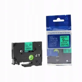 tasma-laminowana-do-brother-tze-721-9mm-zielona