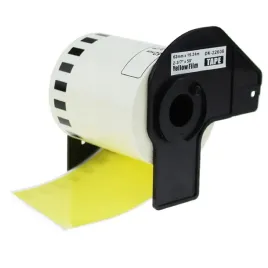 tasma-termiczna-etykiet-do-brother-ql-dk-22606-62mmx1524-zolta