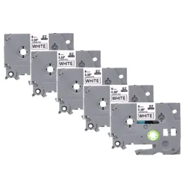 5x-tasma-do-brother-tze-221-9mm-biala-zestaw-tz221