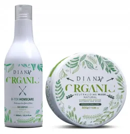 diana-organic-homecare-szampon-odzywka-po-keratynie-nanoplastii-2x300ml