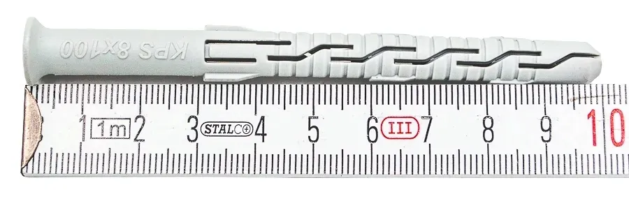 kolki-rozporowe-ramowe-8x100-dyble-z-wkretem-50szt-stan-nowy