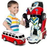 auto-robot-samochod-autobus-transformacja-2w1-led-gra-swieci-jezdzi-zabawka-stan-nowy