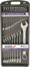 klucze-plasko-oczkowe-26szt-6-36mm-dedra-1406k1