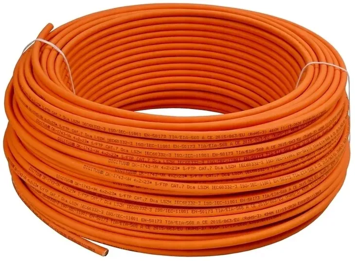Kabel Skrętka S/FTP kat.7 drut LSOH 50m DIGITUS