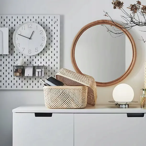 zegar-scienny-bialy-25-cm-stylowy-analogowy-zasilanie-baterie