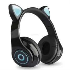 sluchawki-bezprzewodowe-kocie-uszy-dla-dzieci-led