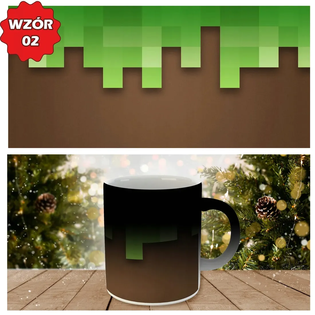 kubek-magiczny-fp-minecraft-steve-creeper-gift-stan-nowy