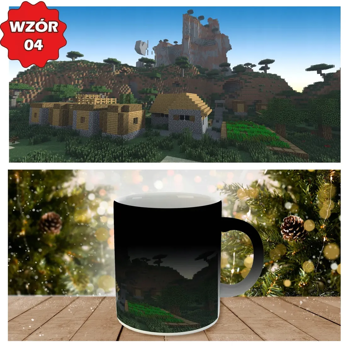 kubek-magiczny-fp-minecraft-steve-creeper-gift-stan-nowy