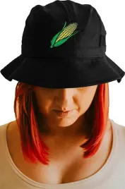 kapelusz-bucket-hat-czarny-kukurydza-01