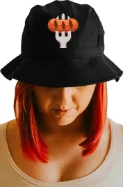 kapelusz-bucket-hat-czarny-hot-dog-01
