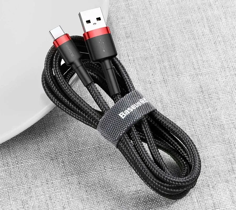 kabel-baseus-kevlar-usb-typ-c-1m-czerwony