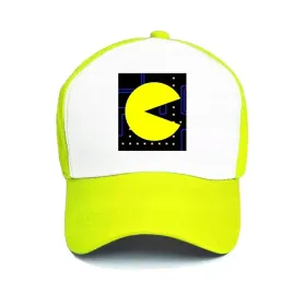 czapka-z-daszkiem-zolta-pacman