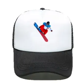 czapka-z-daszkiem-czarno-biala-snowboard