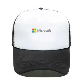 czapka-z-daszkiem-czarno-biala-microsoft
