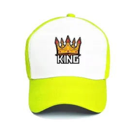 czapka-z-daszkiem-zolta-king