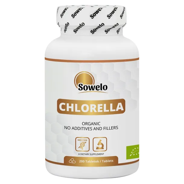 sowelo-chlorella-organic-500mg-200-tabletek-cechy-dodatkowe-bezalkoholowy-bez-barwnikow-bez-cukru-bezglutenowy-bez-gmo-bez-kazeiny-bez-konserwantow-bez-laktozy-czysty-bez-dodatkow-produkt-rolnictwa-ekologicznego-weganski-wegetarianski