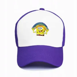 czapka-z-daszkiem-fioletowa-spongebob