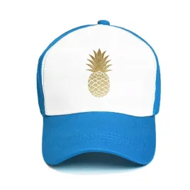 czapka-z-daszkiem-niebieska-ananas