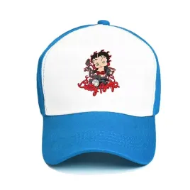 czapka-z-daszkiem-niebieska-motocykl