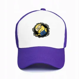 czapka-z-daszkiem-fioletowa-minionki