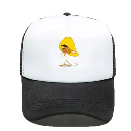 czapka-z-daszkiem-czarno-biala-speedy-gonzales