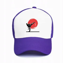 czapka-z-daszkiem-fioletowa-karate